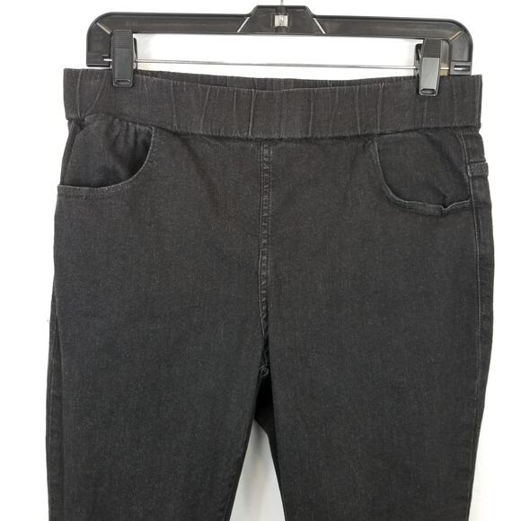 Universal Standard Comfort Denim Don't Call Them Jeggings Black Pull On Jeans 10 - Picture 5 of 8